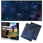 Angsylth 2 Pcs Fluorescent Light Covers - 4 X Feet Pack, Starry Sky New. Price: $14.81.