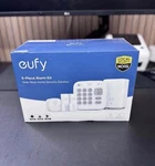 Eufy Security 5-PIECE Alarm Kit: Homebase, Keypad, Sensors Sealed New. Price: $84.98.