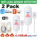 2 Pack Tuya Smart Wifi Water Sensor Flood Leakage Level Alarm Detectors Us New. Price: $18.55.