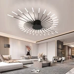 Creative Fireworks Design Chandelier,living Room Ceiling Lamp,flush Mount Light New. Price: $129.16.