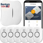 Wifi Water Leak Detector For Home With App Notification, 1 2.4GHZ Gateway + 6 Wd New. Price: $108.70.