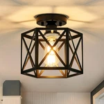 Bwxcie Modern Farmhouse Black Ceiling Light,industrial Semi 9.5 In, New. Price: $49.64.