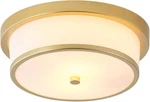 12 Inch Flush Mount Ceiling Light, 2-LIGHT Close To Gold New. Price: $78.39.