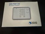 2GIG PAD1 - Keypad Wireless 345 New. Price: $15.00.