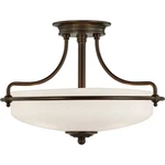 Quoizel GF1717PN Griffin Semi-flush Mount Bronze New. Price: $299.99.