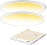 Cycevsun 15.8 Inch Dimmable Led Ceiling Light Flush Mount, 16" 2-PACK, White New. Price: $114.80.