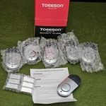 Toeeson Security 6 Alarms With Chime For Doors & Windows Sensors New Open Box. Price: $24.99.
