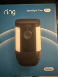 Ring Spotlight Pro Wireless 2K Battery Outdoor Camera - 2022 (black) New. Price: $99.00.