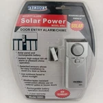 Techko Door Entry Alarm/chime Solar Powered Security Model S093 New. Price: $15.29.