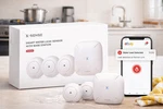 X-sense Smart Water Leak Sensor Wifi Detector W/ Base Station App Alerts Home New. Price: $31.99.