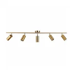 Kco Lighting Modern 5-LIGHTS Led Track Brushed Brass Kitchen Cei... New. Price: $231.21.