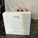 Ring Glass Break Sensor Z-wave White Real-time Notifications Simple Setup Open. Price: $54.00.