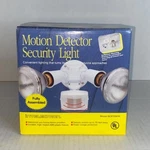 Intelectron 2 Outdoor Motion Detecting Security Lights BC8700KW, New Open Box. Price: $19.99.