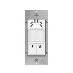 Bathroom Fan Control Switch - Dual Motion Sensor Humidity Detector White New. Price: $74.99.