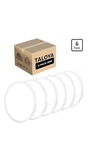 Taloya 6 Pack 12 Inch Flush Mount Led Ceiling Light Fixture, White 5 Setting New. Price: $47.99.