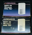 Ademco 5897-35 Two Wireless Dual Motion Detector Nip New. Price: $85.00.