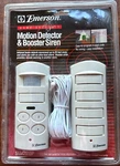 Emerson Motion Detector & Booster Siren New Sealed SMA2515P Easy Program. Price: $17.96.