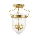 Used Livex Lighting 5081-02 Jefferson 3 Flush Mount Traditional Style. Price: $231.17.