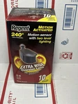 New Open Box Regent Degree Motion Activated MS240 Sensor Outdoor Flood Light. Price: $16.00.