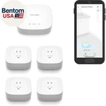 Water Leak Starter Kit: Hub + 4 Sensor (105 Db Siren), Lora Long-range, New. Price: $97.71.
