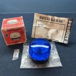 Seco-larm Informative SL-126 Blue Security Strobe Light New. Price: $17.49.