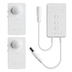 Rayzeek Wireless Motion Sensor Controller Kit-no Wiring Mini Pir White New. Price: $44.41.