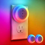 Dawnrise Night Lights Plug Into Wall, Dusk Sensor, PACK,12-COLOR Chang New. Price: $26.41.