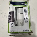 Leviton DVS05-1LZ 5A Decora Vacancy Motion Sensor Switch, White/ivory/almond Open. Price: $15.00.