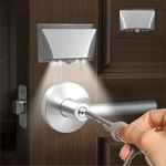 Silver Motion Sensor Keyhole Light - Automatic On/off Infrared Led, Suitable For New. Price: $17.57.