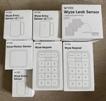 Waze Security And (5 Entry, 1 Motion, 3 Leak Sensors, 2 Open. Price: $80.00.
