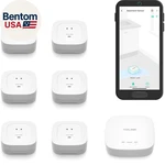 Water Leak Starter Kit: Hub + 6 Sensor 4 (105 Db Siren), Lora Long-range, New. Price: $149.57.
