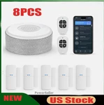 8-PACK Wifi Door Alarm Wireless Smart Home Security System Diy Installation Usa New. Price: $36.56.