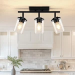 Fadimikoo 3-LIGHTS Semi Flush Mount Ceiling Light, Adjustable Kitchen F... New. Price: $66.47.