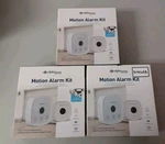 Lot Of 3 Total Swann Alpha Series Wireless Motion Alarm Kits Open. Price: $46.75.