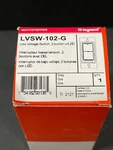 Wattstopper LVSW-102-G Low Voltage Switch 2-BUTTON W/led Grey New Legrand. Price: $30.00.