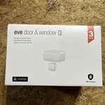 Eve Door & Window Wireless Contact Sensor - 3 Pack White Nib! New. Price: $54.34.