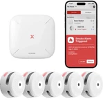 X-sense Smart Smoke Alarm Detectors With Base Station FS51 Link Pro Wi-fi Open. Price: $74.00.