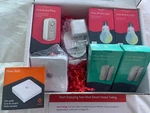 Hive Starter Kit - Hub, Active LIGHT(2), Plug, Window/door SENSOR(2) New. Price: $25.00.