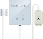 Briidea Gate Alarm System / Pool Door (pack Of 2) Model HPDA-01 Open. Price: $19.99.