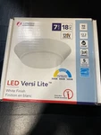 *new* Lithonia Lighting Fmmls SWW2 M6 Contractor Select 7" 12.2 Watt - White. Price: $12.00.