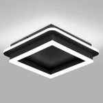 Caneoe Black Modern Led Ceiling Light, Square Flush Mount Hallway Lig... New. Price: $54.99.