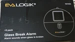 Eva Logik Glass Break Alarm 8 Pack Ultra-thin Window Loud 120DB Open. Price: $44.95.