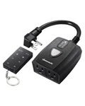 Dewenwils Outdoor Dimmer With Timer Function Dusk To Dawn Remote Switch New. Price: $22.99.
