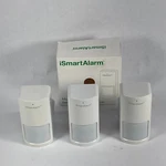 Ismart Alarm Home Security System Lot Of 3 Wireless Motion Detectors / Detection Used. Price: $11.00.