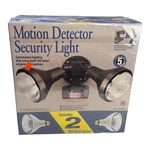 Intelectron Motion Detector With Security Lights Model BC8009RB New. Price: $29.95.