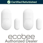 Ecobee Smart Entry & Motion Sensor For Doors Windows, Diy Alarm System, 2 Pack Certified. Price: $69.99.