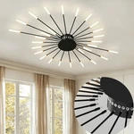 Unique Firework Flower Shaped Ceiling Light Led Metal Modern Home Illumination New. Price: $108.66.