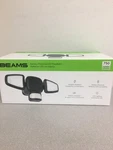 Mr. Beams Motion-sensing Battery Powered Led Black Security Light New. Price: $32.40.