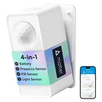 Meross Matter Presence Sensor MS605, Battery-powered 4-IN-1 Smart White New. Price: $46.87.