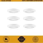Commercial Electric 6" Led Disk Flush Mount Light 6-PACK 2700K-5000K 600-1100LM New. Price: $68.99.